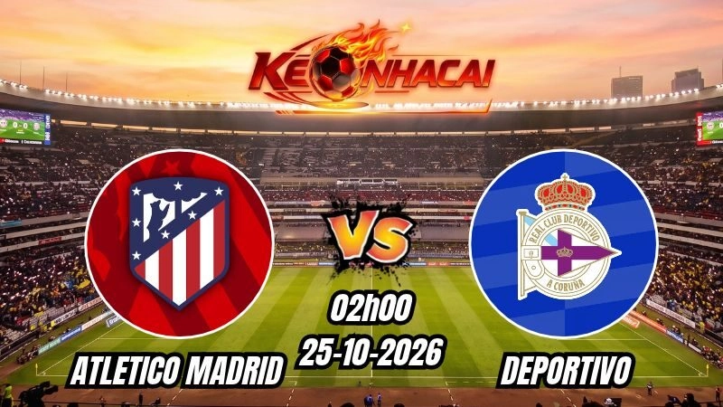 Soi kèo nhà cái Atletico Madrid vs Deportivo 02h00 - 25/10/2026
